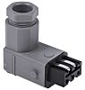 Hirschmann, ST Cable Mount Right Angle Industrial Power Plug, Socket, Rated At 16A, 250 V, 400 V