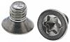RS PRO Countersunk Head Stainless Steel Hexalobular Recess A2 304 Plain