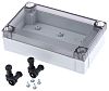 Fibox MNX, Grey Polycarbonate Enclosure, IP66, IP67, 130 x 80 x 35mm