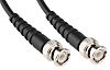 Câble coaxial RG58 RS PRO, Avec connecteur BNC mâle, 1m
