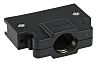 3M 103 PBT D-sub Connector Backshell, 50 Way, Strain Relief