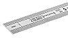 Facom 200mm Stainless Steel Metric Ruler With UKAS Calibration