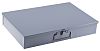 Durham 12 Cell Grey Steel Compartment Box, 76mm x 457mm x 304mm