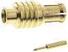 Radiall 50Ω Straight Cable Mount MCX Connector, Plug, RG405