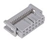 3M 14-Way IDC Connector Socket for Cable Mount, 2-Row