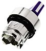 Schneider Electric Harmony XB4 Series 2 Position Selector Switch Head, 22mm Cutout, Blue Handle