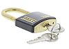 ABUS XR0084 40 All Weather Brass Safety Padlock 40mm