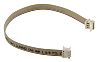 Molex PVC 200mm, Female IDT to Female IDT, 6 Ways, Ribbon Cable Assembly