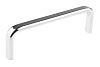 Pinet Chrom Edelstahl Griff, L 158mm H 50 mm B 8mm, Lochabst. 150mm