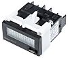 Black ac/dc volt non backlit LCD timer