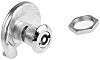 Steel Disc Latch, Lockable, 17 → 25mm Grip Range