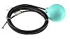 Interruptor de flotador Pepperl + Fuchs de Polipropileno, con salida Carga Directa, 1 A dc, 3 A ac, cable de 5m,