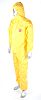 Tychem Yellow Disposable Coverall, XL