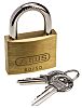ABUS XR0060 50KA1 All Weather Brass, Steel Padlock Keyed Alike 50mm