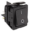 Arcolectric Double Pole Single Throw (DPST), On-Off Rocker Switch Panel Mount