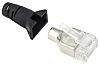 Connecteur RJ45, 8 voies, 5, Blindé Droit, Montage sur câble, Genre Mâle série RJ45 95043