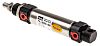 Parker Pneumatic Roundline Cylinder 25mm Bore, 50mm Stroke, P1A Series, Double Acting