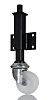 RS PRO Stem Swivel Castors, 160kg, Nylon tyres