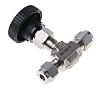 Parker Needle Valve M6A-V4LR-SS, 6 mm