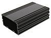 Caja para instrumentación RS PRO de Aluminio Anodizado Negro, ventilada, 125 x 81.4 x 40mm