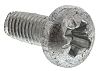 RS PRO Clear Passivated, Galvanised Steel Pan Head Self Tapping Screw, M4 x 10mm Long