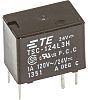TE Connectivity PCB Mount Signal Relay, 24V dc Coil, 1A Switching Current, DPDT
