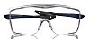 3M OX3000 Coverspec Anti-Mist UV Safety Glasses, Clear Polycarbonate Lens, Vented