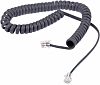 Cable de extensión para telefóno RS PRO, RJ9 (4/4) a RJ9 (4/4), 2.5m, Gris, RJ9 a RJ9