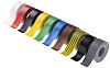 Advance Tapes AT7 Assorted PVC Electrical Tape, 19mm x 10m