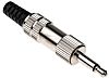 Lumberg 3.5 mm Cable Mount Mono Jack Plug, 2Pole 1A