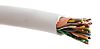 RS PRO 40 Core CW1308 Telephone Cable, White Sheath, 100m