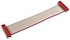 TE Connectivity Flat Ribbon Cable 100mm, IDC to IDC, 14 Ways, Cable assembly