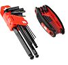 RS PRO 16 pieces Hex Key Set, L Shape 1.5 to 10mm Ball End, Hexagon