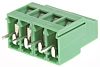 Phoenix Contact MKDS 3/4-5.08 4-pin PCB Terminal Block, 5.08mm Pitch, Rows, Screw Termination