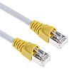 Telegartner Shielded Cat6a Cable Assembly 2m, Grey, Male RJ45/Male RJ45