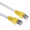 Telegartner Shielded Cat6a Cable Assembly 3m, Grey, Male RJ45/Male RJ45