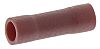RS PRO Parallel Splice Connector, Red, Insulated 22 → 16 AWG
