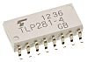 Toshiba, TLP281-4(J,F) DC Input Transistor Output Quad Optocoupler, Surface Mount, 16-Pin SOP