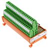 RS PRO, 37 Pole D-sub Connector, Female Interface Module, DIN Rail Mount