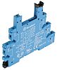 Finder 93 Relay Socket for use with 34.81, 34.51 Series Relay 5 Pin, DIN Rail, 6V dc