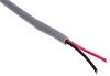 Alpha Wire 2 Core Unscreened Industrial Cable, 0.56 mm² (CE, CSA, UL) Grey 30m Reel
