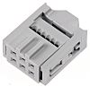 Connettore IDC Amphenol Communications Solutions Femmina, 6 vie, 2 file, passo 2.54mm, Montaggio su cavo