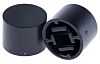 Omron Black Tactile Switch Cap for Series B3F-4000, Series B3F-5000, Series B3W-4000, B32-1610