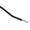 Alpha Wire EcoWire Series Black 1.3 mm² Hook Up Wire, 16 AWG, 26/0.25 mm, 30m, MPPE Insulation
