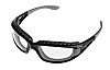 Bolle Tracker 2 Anti-Mist UV Safety Glasses, Clear Polycarbonate Lens, Vented