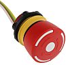 Seta emergencia EAO 84-5040.0040, 2NC, 32mm, Girar para restablecer, IP65, Rojo, Seta, DPST