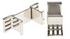 Fischer Elektronik Kühlkörper 29.3K/W, 26mm x 8mm x 10mm, Lötmontage