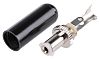 Switchcraft DC Plug Rated At 5.0A, Cable Mount, length 37.1mm, Nickel
