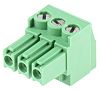 TE Connectivity Buchanan 3-pin Pluggable Terminal Block, 3.5mm Pitch