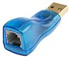 Maxim Integrated USB Male to RJ11 Female x 2 Network Adapter